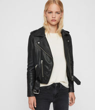 Load image into Gallery viewer, Rigby Lux Leather Biker Jacket