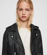 Load image into Gallery viewer, Rigby Lux Leather Biker Jacket
