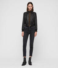 Load image into Gallery viewer, Pascao Leather Bomber Jacket