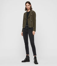 Load image into Gallery viewer, Suede Dalby Biker Jacket