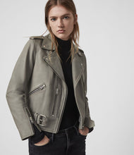 Load image into Gallery viewer, Balfern Leather Biker Jacket