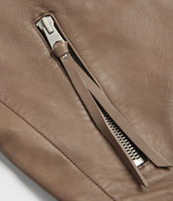 Load image into Gallery viewer, DALBY LEATHER BIKER JACKET
