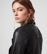 Load image into Gallery viewer, CONROY LEATHER BIKER JACKET