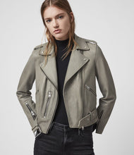 Load image into Gallery viewer, Balfern Leather Biker Jacket
