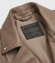 Load image into Gallery viewer, DALBY LEATHER BIKER JACKET
